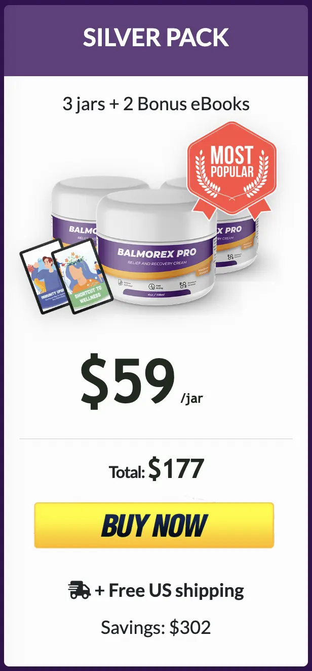 Balmorex three bottles order